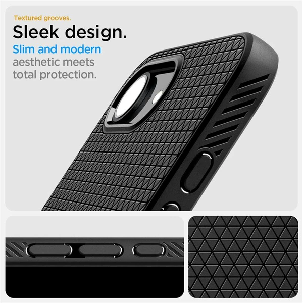 Spigen Liquid Air kryt iPhone 17e/16e matně černý - Pouzdra - Obrázek 50135e9b4aa447c49e8aeeb20198f91e