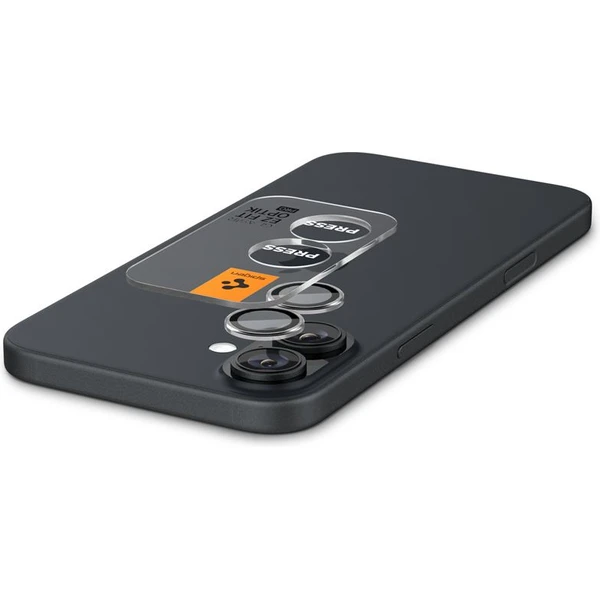 Spigen Glass tR EZ Fit Optik Pro sada skel iPhone 17/16/16 Plus čirá (2-pack) - Ochranné folie a skla - Obrázek 5025e626eb3e461f8f1f9d5b70489efa