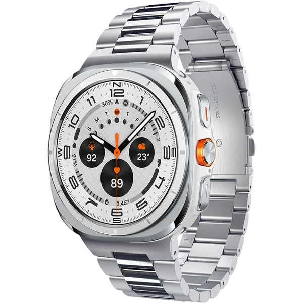 Spigen Modern Fit 316L řemínek Samsung Galaxy Watch Ultra stříbrný - Řemínky - Obrázek 5046689e42a04a1b9c8a1f5a6a18ea42