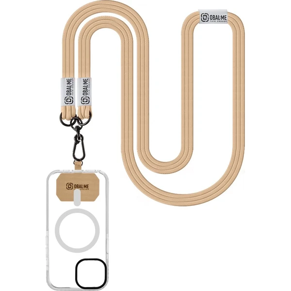 OBAL:ME NeckTag Trio popruh na telefon khaki - Popruhy a crossbody - Obrázek 508568925bc34885a79a84675cff1e7e