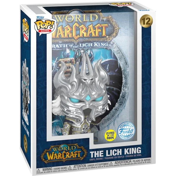 Funko POP! #12 Game Cover: World of Warcraft - The Lich King (Glow) (Special Edition) - Funko POP! - Obrázek 50D7000K01