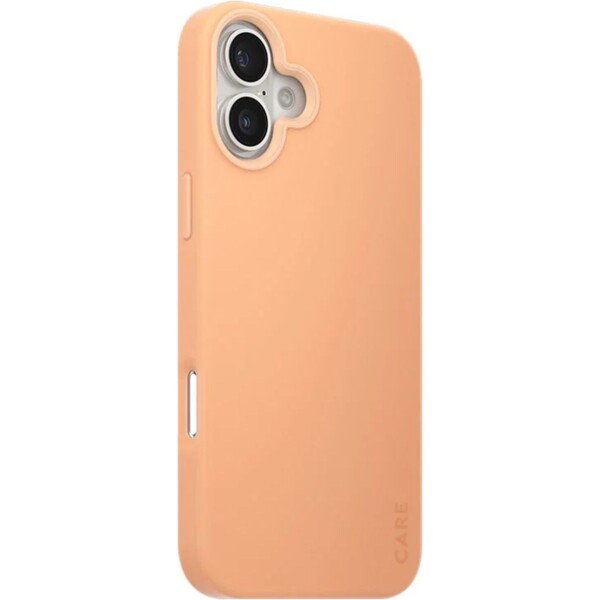 PanzerGlass® CARE kryt Apple iPhone 16 Plus MagSafe Fearlessly broskvový