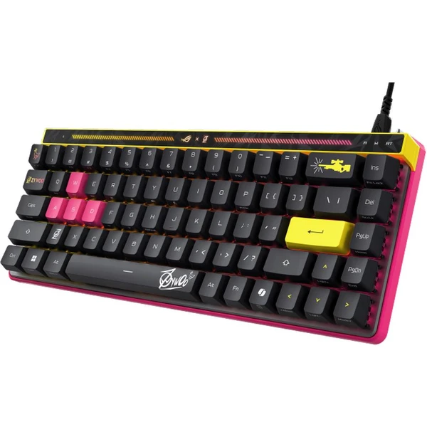 ASUS ROG Falchion Ace HFX herní klávesnice US ZywOo Edition - Klávesnice - Obrázek 50JK000K01