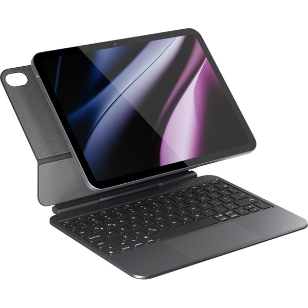 Epico UltraBoard hliníková klávesnice s pouzdrem pro Apple iPad 11" (2025) CZ Černá