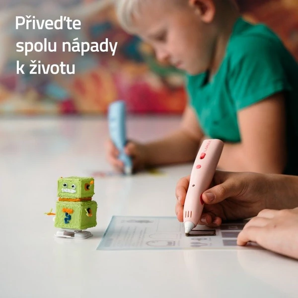 LAMAX ArtKid1 3D pero modré - 3D Pera - Obrázek 50PC000O01
