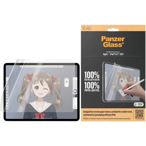 PanzerGlass GraphicPaper fólie na psaní a kreslení Apple iPad Pro 11" (2025) - Ochranné folie a skla - Obrázek 50R4000J01