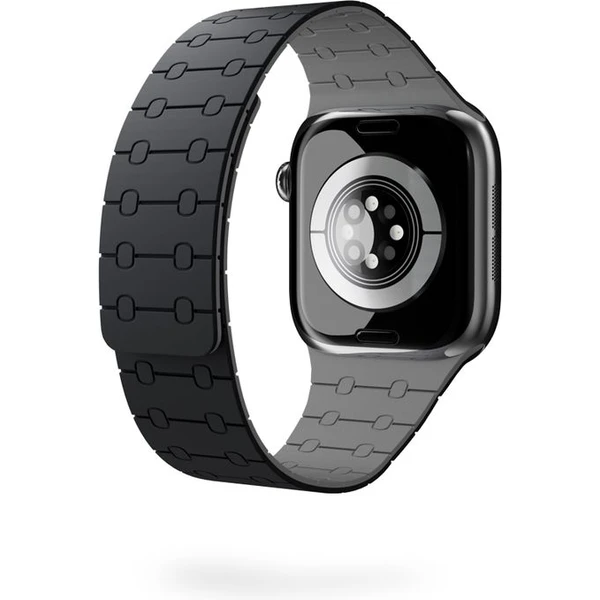 Epico Magnetic+ silikonový řemínek pro Apple Watch 42/41/40/38mm černý - Řemínky - Obrázek 50SJ000K01