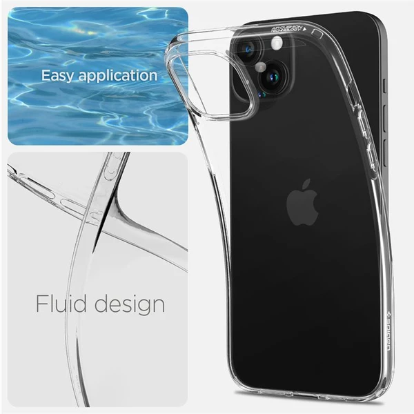 Spigen Crystal Flex kryt iPhone 15 čirý - Pouzdra - Obrázek 50T8000601