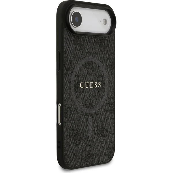 Guess PU Leather 4G Colored Ring MagSafe Zadní Kryt pro iPhone Air černý - Pouzdra - Obrázek 50e1c9bd9a4b48a6ba8464b29c9007ca