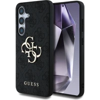 Guess PU 4G Metal Logo kryt Samsung Galaxy S25+ šedý - Pouzdra
