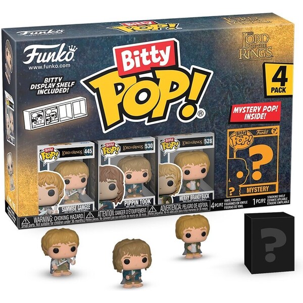 The Lord of the Rings Bitty POP! Vinyl Figure 4-Pack Samwise 2,5 cm