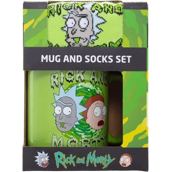 Dárkový set pánský Rick & Morty (hrnek a ponožky) - Dárkové sety - Obrázek 514E000J01