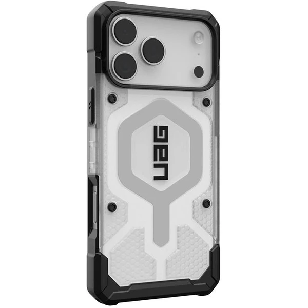 UAG Pathfinder Clear Magsafe kryt iPhone 17 Pro Max čirý/stříbrný - Pouzdra - Obrázek 515506839b7e496b98dc858ff0fd7bed