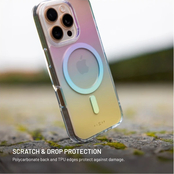 FIXED MagRainbow kryt s MagSafe Apple iPhone 17 Pro Max duhový - Pouzdra - Obrázek 5188cd7210af411bba874a650a07f023