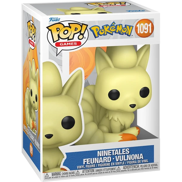 Funko POP! #1091 Games: Pokémon - Ninetales - Funko POP! - Obrázek 51JM000K01