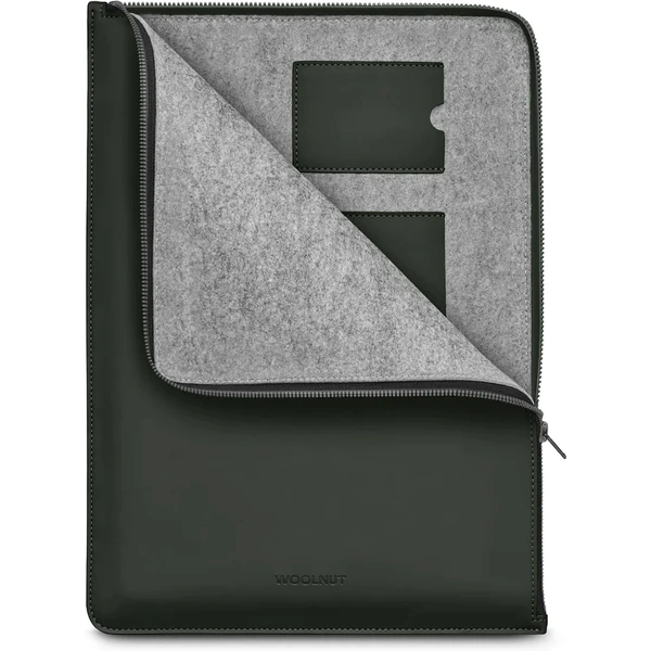 Woolnut Matte PU Folio pouzdro MacBook Pro 16" tmavě zelené - Pouzdra - Obrázek 51JR100501