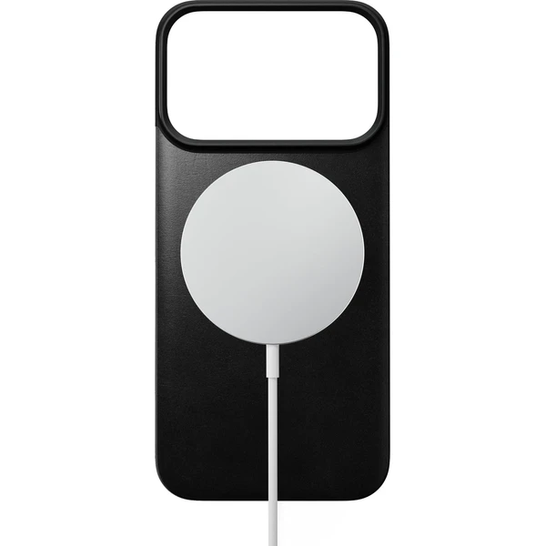 Nomad Magnetic Leather Back (Horween) MagSafe kožený kryt iPhone 18 Pro Black - Pouzdra - Obrázek 51a4e4a5ee6e4a57965b5aee762c576f