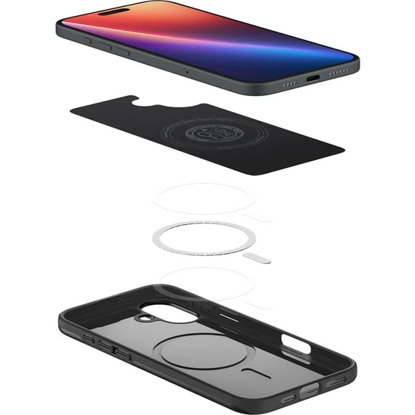 Spigen Thin Fit MagSafe kryt iPhone 16 Plus black - Pouzdra - Obrázek 51b01483a3b54e71b3845710c0f6f1dc