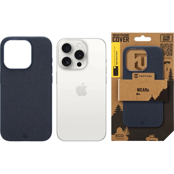Tactical MagForce WEARe MagSafe kryt Apple iPhone 15 Pro Blue - Pouzdra - Obrázek 51ba8ad754b740489136a2dcde2789d0