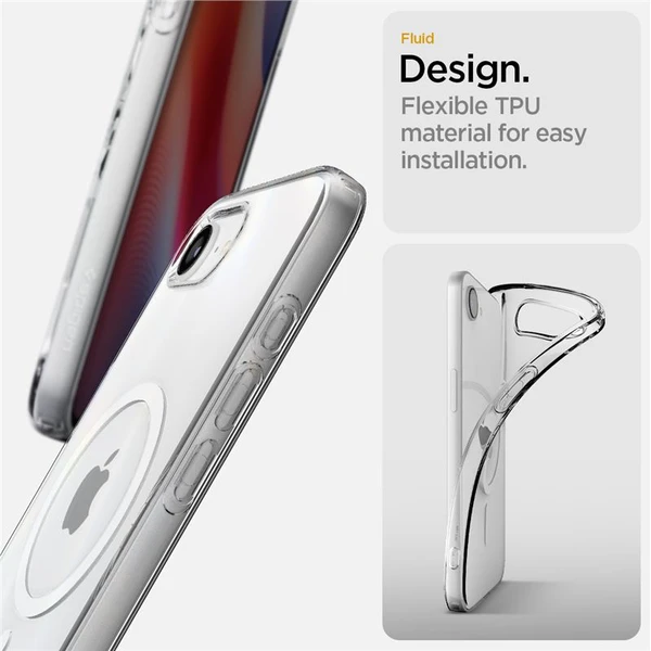Spigen Crystal Flex MagSafe kryt iPhone 17e/16e bílý - Pouzdra - Obrázek 51c6b8b171414575bd59c0a92260f16c