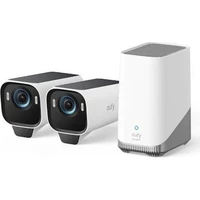 Anker eufyCam S3 Pro 2 ks + HomeBase 3 bílá - IP kamery