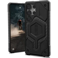 UAG Monarch Pro kryt Samsung Galaxy S25 Ultra karbonový - Pouzdra
