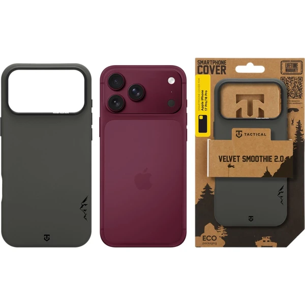 Tactical MagForce Velvet Smoothie 2.0 MagSafe kryt Apple iPhone 17 Pro/18 Pro Bazooka - Pouzdra - Obrázek 51f86a2a16044d5ea45bca9d35a6a365