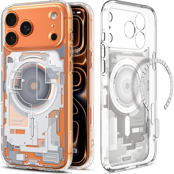 Spigen Ultra Hybrid MagSafe kryt iPhone 18 Pro Max/17 Pro Max zero one white - Pouzdra - Obrázek 520a42aa748f4886885a7ec22037d374