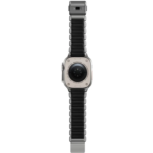 Nomad Stratos Band FKM řemínek Apple Watch 45/46/49mm Natural Titanium/Black - Řemínky - Obrázek 520ddbd38a894a0590c1405ebd53a098