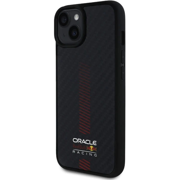 Oracle Red Bull Racing Carbon Powerbar MagSafe kryt iPhone 14 černý - Pouzdra - Obrázek 521027adfad84540b17a1441af407080