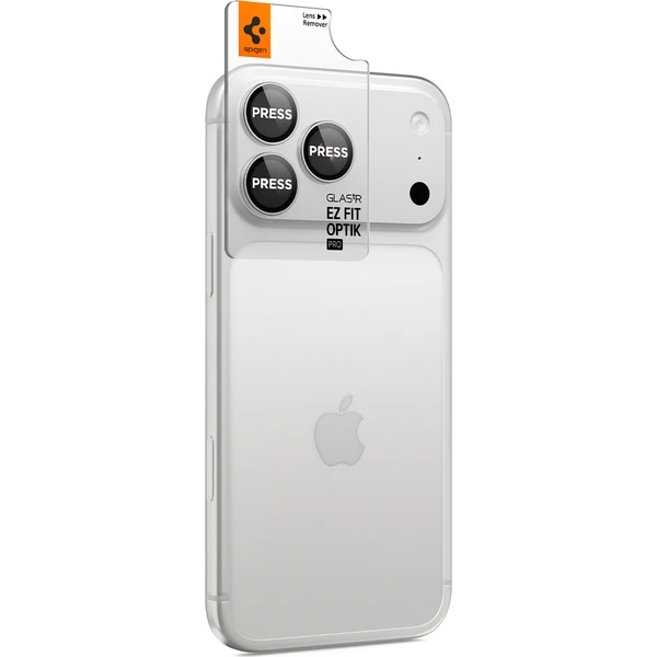 Spigen Glass tR EZ Fit Optik Pro 2 Pack sada skel iPhone 18 Pro Max/18 Pro stříbrná - Ochranné folie a skla - Obrázek 52170d8dabed4dacacd30e330cd25821