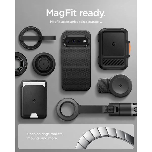 Spigen Liquid Air MagSafe kryt Google Pixel 11 Pro XL matte black - Pouzdra - Obrázek 52212feeb6f54ea8b0e26e7a30834bba