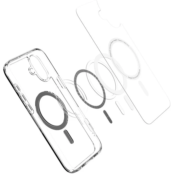Spigen Ultra Hybrid MagSafe kryt iPhone 16 black - Pouzdra - Obrázek 522ec8f7dd3248d5bbc6c7d2b41ee387