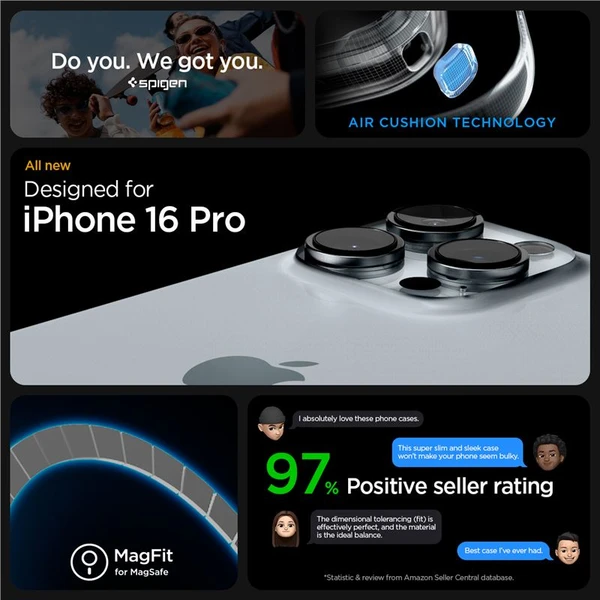Spigen Ultra Hybrid MagSafe kryt iPhone 16 Pro frost natural titanium - Pouzdra - Obrázek 523d7d60056f457b8b7512b780b17ef3