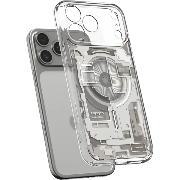 Spigen Ultra Hybrid MagSafe kryt iPhone 18 Pro Max/17 Pro Max zero one natural titanium - Pouzdra - Obrázek 5245b141fe27477bb3be7ceada869b86