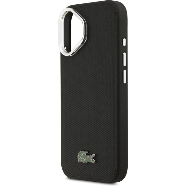 Lacoste Iconic Petit Pique Camera Stand MagSafe kryt iPhone 17 černý - Pouzdra - Obrázek 524aaf2e60ef451582da47a2364265b0
