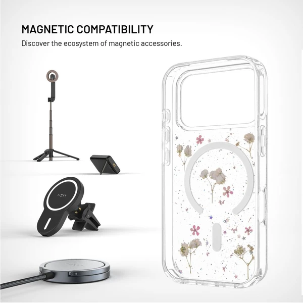 FIXED MagBloom kryt s MagSafe Apple iPhone 17 Pro Blush Plum - Pouzdra - Obrázek 52564645e12a4524b89d53e3d0a281c4