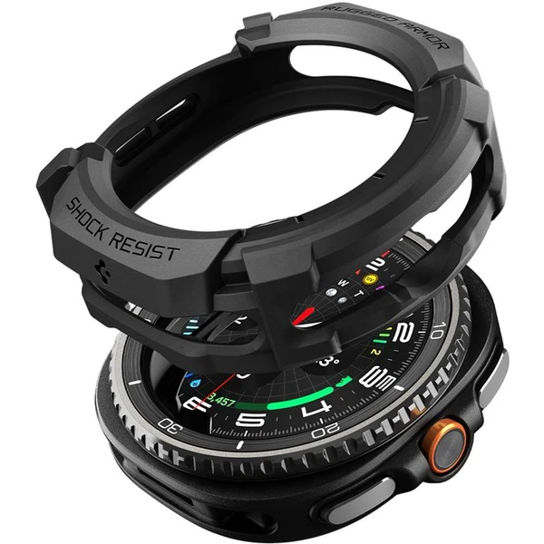 Spigen Rugged Armor kryt Galaxy Watch8 Classic (46mm) matně černý - Pouzdra - Obrázek 525d5f7d957a45579df7ef1bc07bec98
