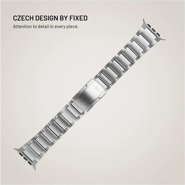 FIXED Titanium Strap titanový řemínek Apple Watch 44/45/46/49mm, přírodní titan - Řemínky - Obrázek 527687a1cb3d4f25a13481ddf02120d7