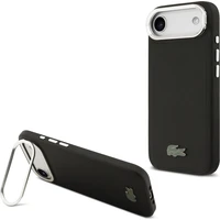 Lacoste Iconic Petit Pique Camera Stand MagSafe kryt iPhone Air černý - Pouzdra