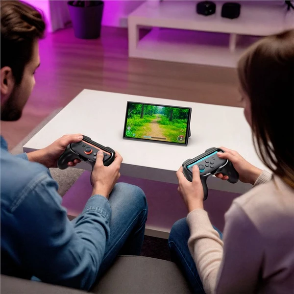 Spigen Joy-Con Grip NS100 držáky pro Nintendo Switch 2 černý - Konzolové příslušenství - Obrázek 52874c15f85843fa89b2d7317e8784b6
