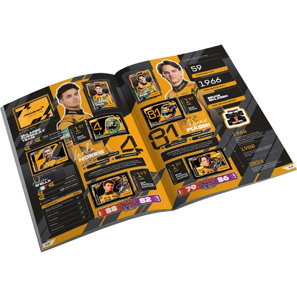 Samolepky Topps F1 2025 Special Anniversary Edition - Sběratelské Album + Samolepky - Sběratelské karty a nálepky - Obrázek 52DN000K01