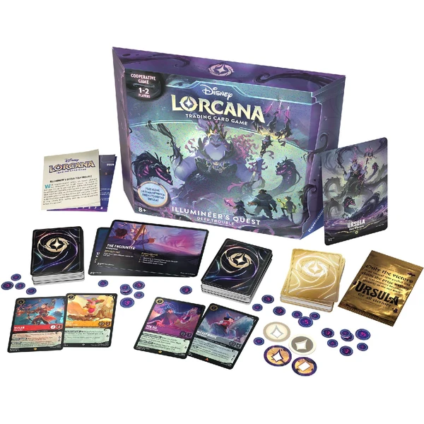 Disney Lorcana: Ursula's Return - Illumineer's Quest Deep Trouble  - Disney Lorcana TCG - Obrázek 52F3000J01