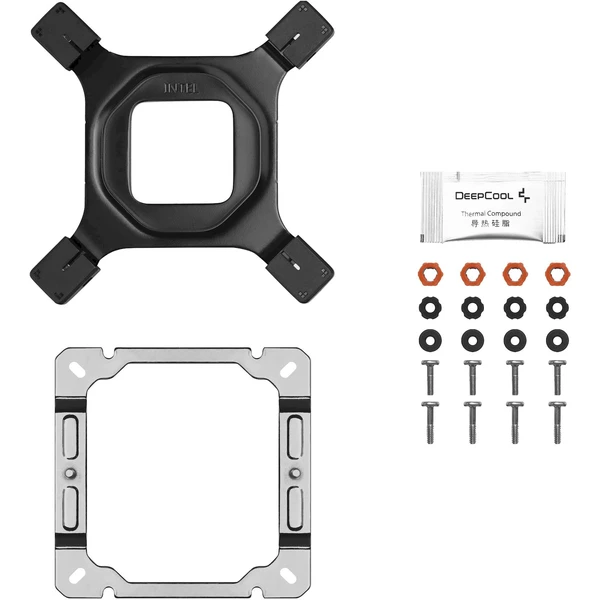 DeepCool AK500S Digital bílý - Chladiče - Obrázek 52J9000O01