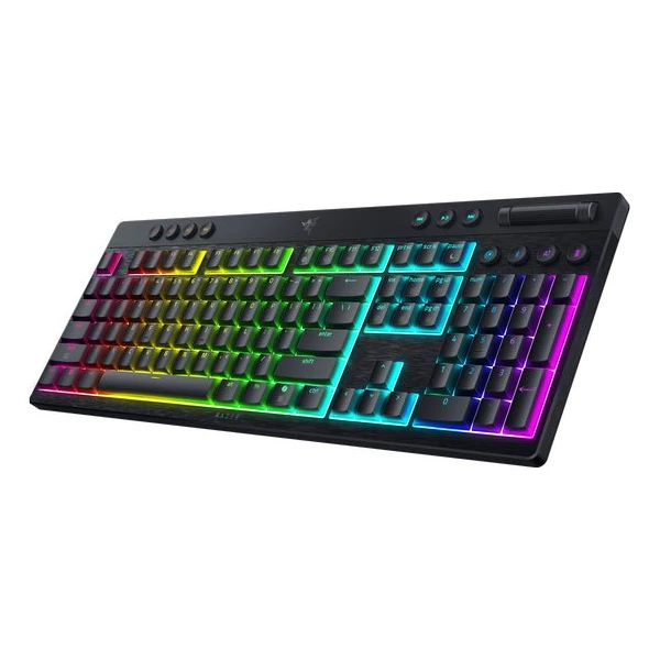 Razer BlackWidow V4 Low-profile HyperSpeed Green Switch herní klávesnice (US) černá - Klávesnice - Obrázek 52NI000K01