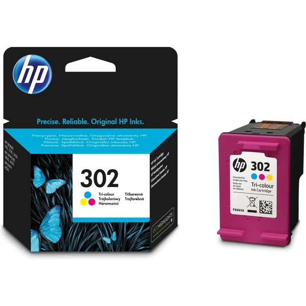 HP F6U65AE č. 302 Vícebarevná originální - Cartridge - Obrázek 52OE100501
