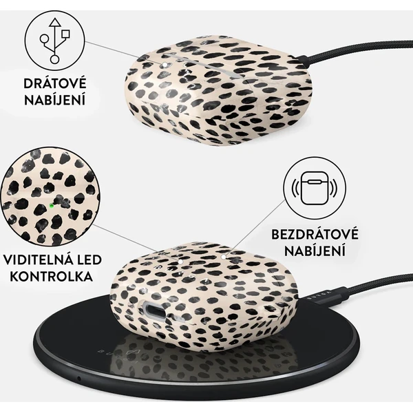 Burga pouzdro pro Airpods 4 Almond Latte - Pouzdra - Obrázek 52a9500942464bcda03a9f406709a14f