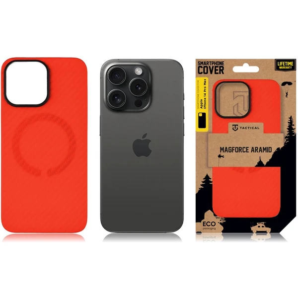 Tactical MagForce Aramid Bloody Mary Limited Edition Kryt pro Apple iPhone 14 Pro Max - Pouzdra - Obrázek 52aa2bb1f3874ff2816b19ddf4bf4328