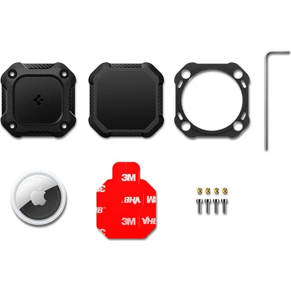 Spigen Tough Armor IP67 voděodolné pouzdro pro Apple AirTag black (4 ks) - Pouzdra - Obrázek 52af1fdd23984ada883be70ea89da6ee
