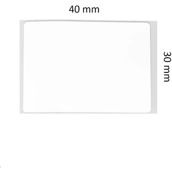 Niimbot štítky R 40x20mm 320ks pro B21, B21S, B3, B1S bílé - Pásky pro štítkovače - Obrázek 52bb01290d9f4d6bb8d56fb005484ed7